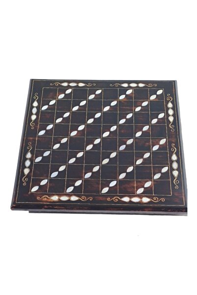 Bozgeyik Sedefcilik Sedef Kakma Dama & Santranç Tahtası,hediyelik Eşya,masa Süsü