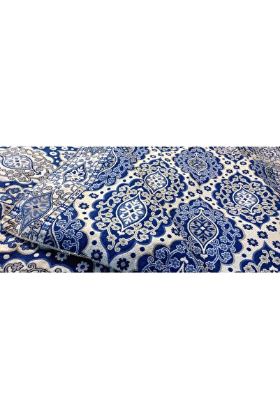 Başaran tekstil Osmanlı Desenli 6 Metrekare Halı Örtüsü, Savan, Çok Amaçlı Pike, Pamuklu