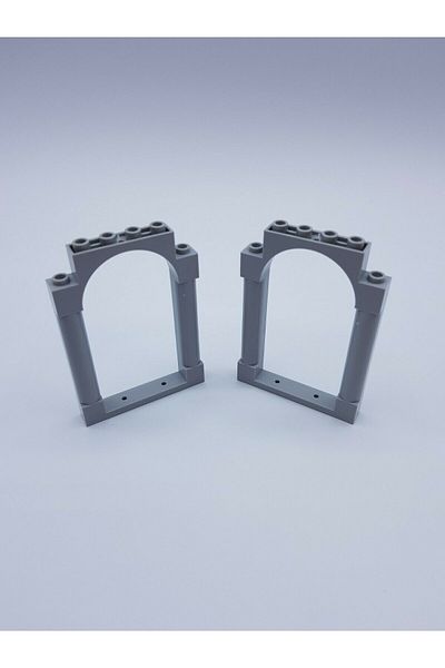 LEGO Original Accessory Custom Moc Door City Building 1 X 6 X 7 Columns Light Gray Door 2 Pieces Will Be Sent