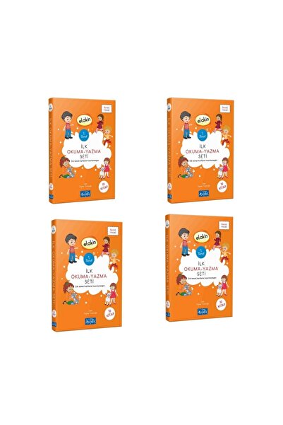 Parıltı Yayınları Elakin – 1. Sınıf İlk Okuma-Yazma Seti. 4 Set-Kollektif