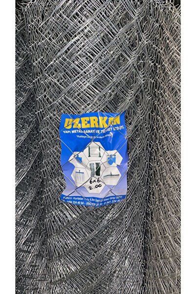 Uzerkan Tel Örgü Bahçe Çiti Yükseklik 1.5 Mt Göz Aralığı 6x6 Kalınlık 2mm