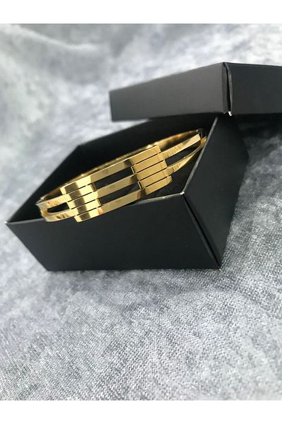 Çelik Rib Clamp Bracelet