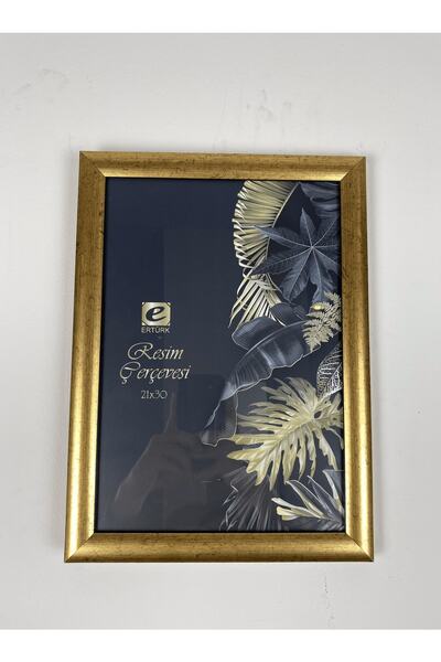 BELLARTE Altın Renk Sertifika-diploma Çerçevesi 21x30 Fotoğraf Çerçevesi , Duvar Fotoğraf Çerçevesi Gold
