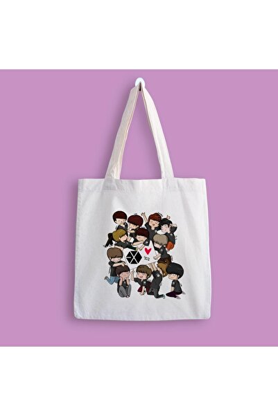 designedfy Geantă din pânză imprimată Exo 3