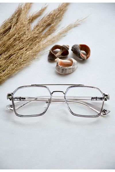 la storia Metal Square Unisex Sunglasses