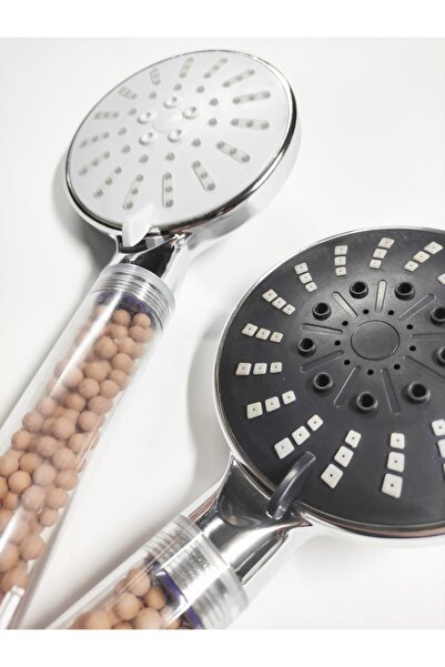 ARVENT Fonksiyonlu Boncuklu Banyo Duş Başlığı Ikili