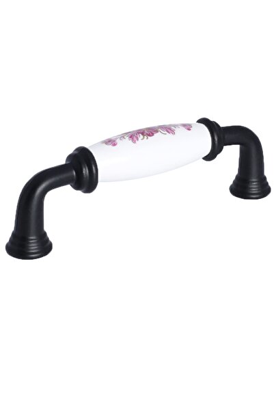 Porcellano Perla Porselen Kulp -dolap Çekmece Mobilya Mutfak Kulbu -yakut 96mm(9,6CM)-beyaz-siyah-pembe-stk1534