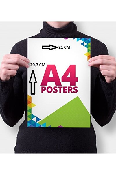 Genel Markalar Jiso Blackpink Poster A4 Boyut 21*29 Cm Dijital Baskı 200 Gr Parlak Kuşe Kağıt Parlak