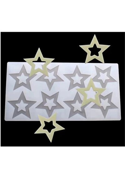 PASTRY PLANET Silikon Yıldız Kalıp Epoksi Mum Çikolata