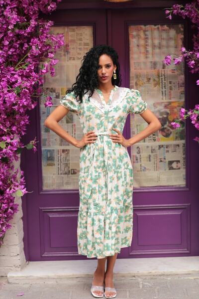 Prima Donna Lace Detailed Floral Dress