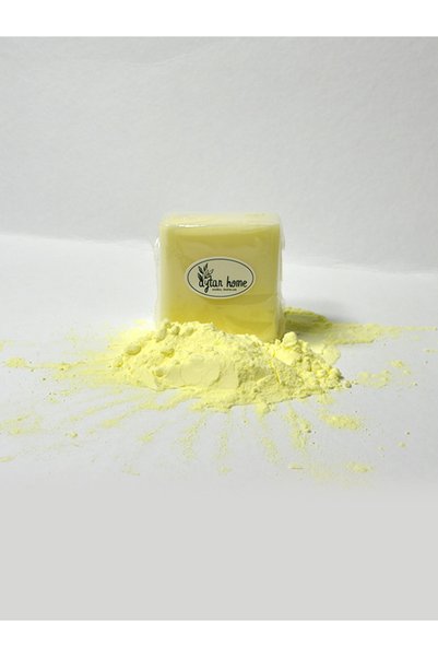 Aytan Home (With Fiber Gift) Sulfur Soap/Tea Tree Oil 125gr (Acne-Acne-Eczema-Psoriasis-Mushroom)