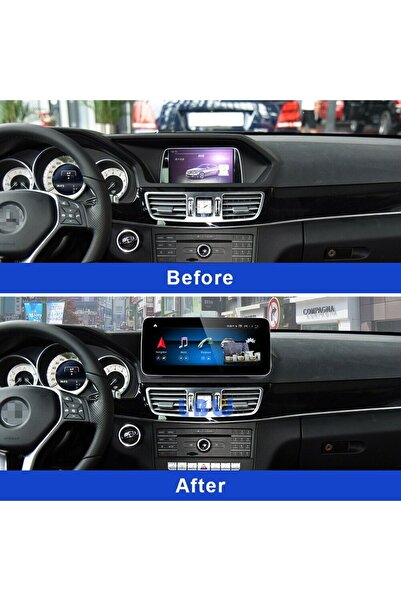 demirusta Benz E-class W212 S212 2013-14 Carplay+and.auto Navigasyon Dvd Uyumlu
