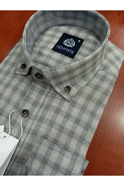 ADVANTE Güncüuğlu Uzun Kollu Cepli Klasik Erkek Gömlek