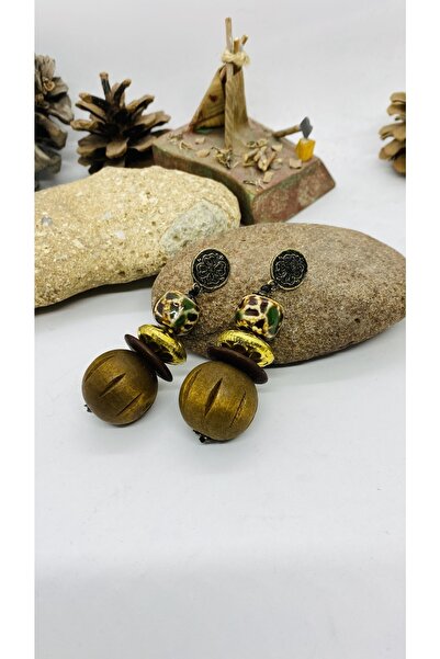 Porsuk Alternatif اليدوية الخرز السيراميك الأقراط