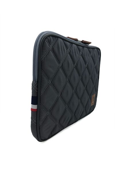 U.S. Polo Assn. Macbook Air - Macbook Pro 13&13,3 ιντσών συμβατή θήκη φορητού υπολογιστή Quilted Stone