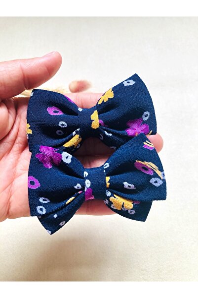 seyranat Набір шпильок для дівчаток з подвійною стрічкою, синього кольору, з ...