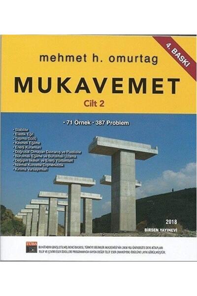 Birsen Yayınevi Mukavemet Cilt: 2 / Mehmet H. Omurtag / / 9789755114323