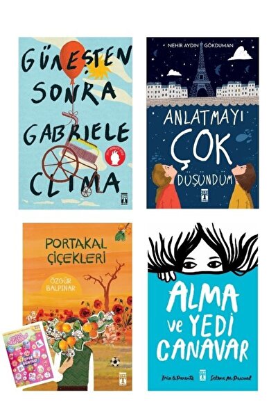 Timaş Çocuk Hediyel Alma Ve Yedi Canavar Portakal Çiçekler Anlatmayı Çok Düşü...