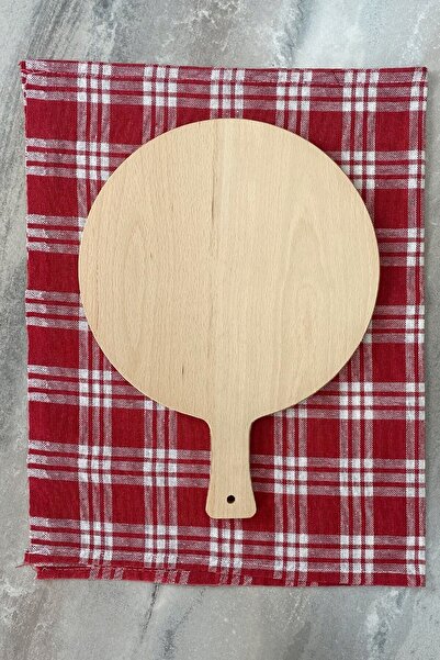 Dogal Ahşap Ürünler لوح تقطيع الخبز الخشبي 60 سم لوح لف العجين 60 سم