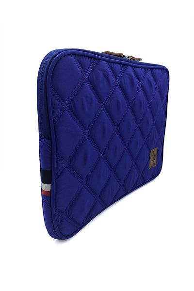 U.S. Polo Assn. Macbook Air - Macbook Pro 13&13,3 ιντσών συμβατή θήκη φορητού υπολογιστή καπιτονέ Κοινοβούλιο