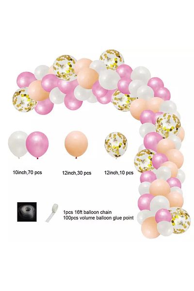 DÜVENCİ TİCARET Balloon Arch Set Birthday Party Gender Reveal