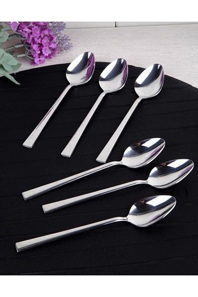 Akkoyunlu home Stick 6 Dessert Spoons