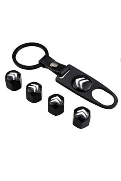 YUKATİCARET Citroen Logolu Grand C4 Picasso Uyumlu Paslanmaz Sibop Kapağı Ana...