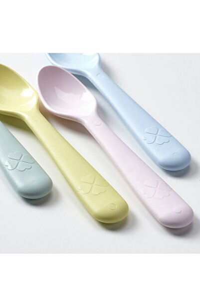 IKEA Kalas Pastel Tones 4 Pieces Children's Spoon Set