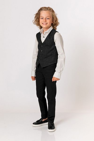 incity Boy's Black Vest