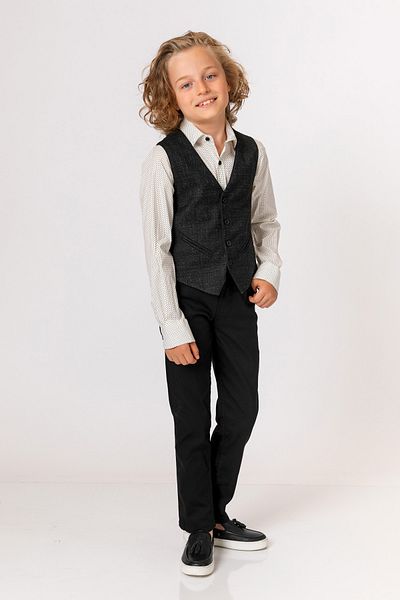 incity Boy's Black Vest