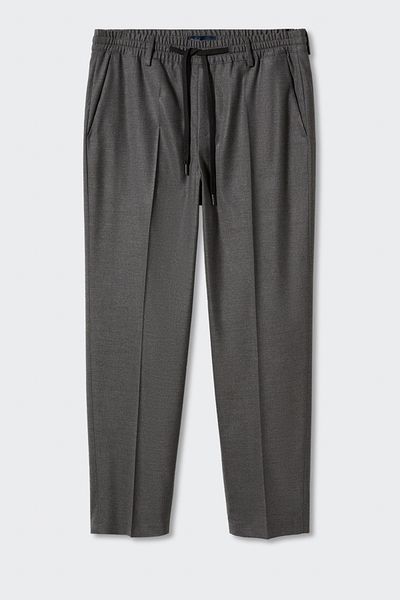 MANGO Man Men's Gray Trousers 17047114