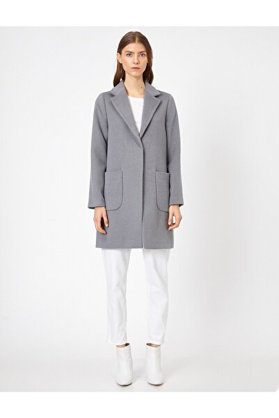 Koton Kadın Gri Kaban 0KAK06599EW