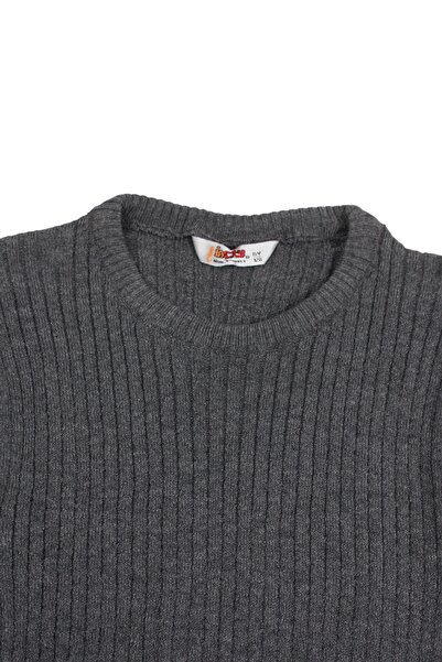 incity Girl's Gray Knitwear Bady