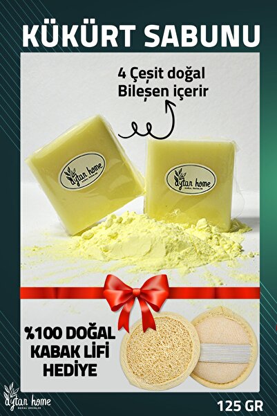 Aytan Home (lif Hediyeli) Kükürt Sabunu/çay Ağacı Yağlı 125gr (sivilce-akne-e...
