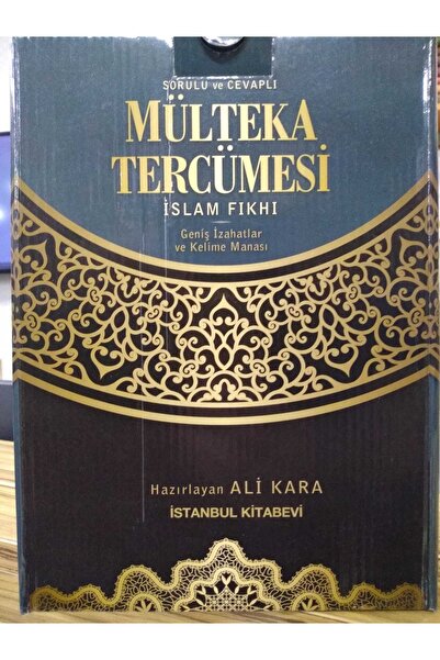 Kubbe Yayınevi Sorulu Cevaplı Mülteka Tercümesi İslam Fıkhı (4 Cilt Takım) - ...