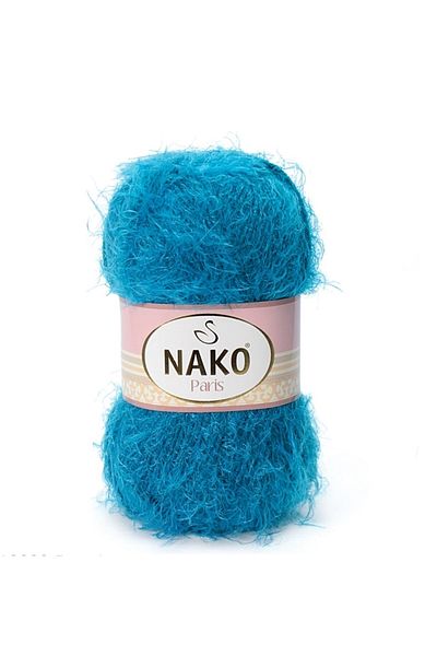 NAKO (5 τεμάχια) Paris 10328 Μπλε πλεκτά νήματα για γιλέκο ζακέτα Beanie νήματα πουλόβερ