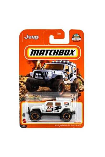 Matchbox Tekli Arabalar Jeep Wrangler Superlift C0859-hft20