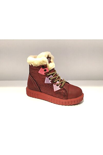 Star Kids 3592323f Içi Kürklü Fermuarlı Kız Çocuk Bot