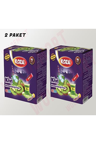 Koza Kivi Aromalı Tek Içimlik Içecek Tozu 2 Paket