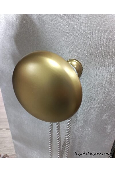 Hayal Dünyası Perde Aksesuarları Ahşap Fon Perde Duvar Bağlama Aparatı (renso)