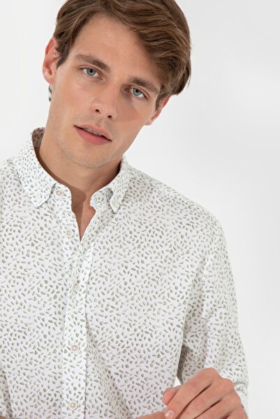 Pierre Cardin Men's Green Shirt G021Sz004.0001369600