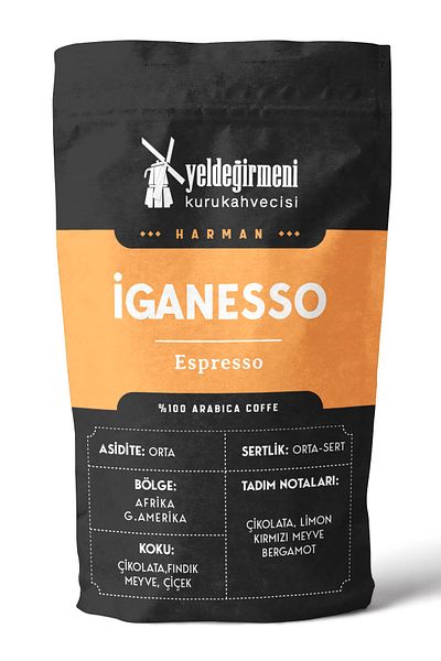 Yeldeğirmeni Kurukahvecisi Iganesso Espresso Coffee - 500 g