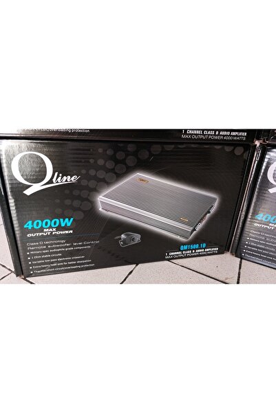 ARSLAN SOUND Qline 1500.1 Mono Bas Anfisi Gerçek Güç