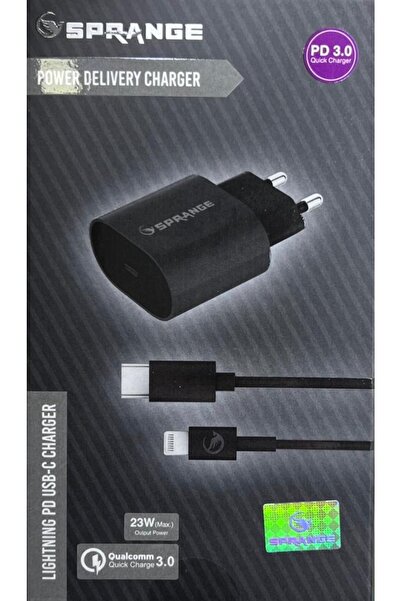 SPRANGE 23wat 3.0a Ultra Fast Iphonr Şarj Aleti Type C - Iphone Yeni Nesil