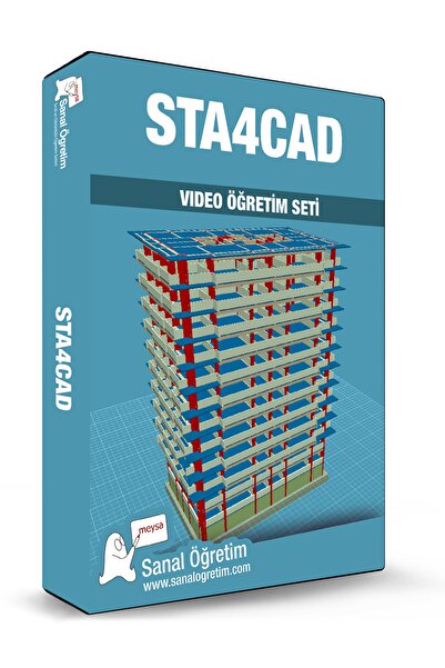 Sanal Öğretim Sta4cad (2018 TBDY GÖRE) Video Ders Eğitim Seti