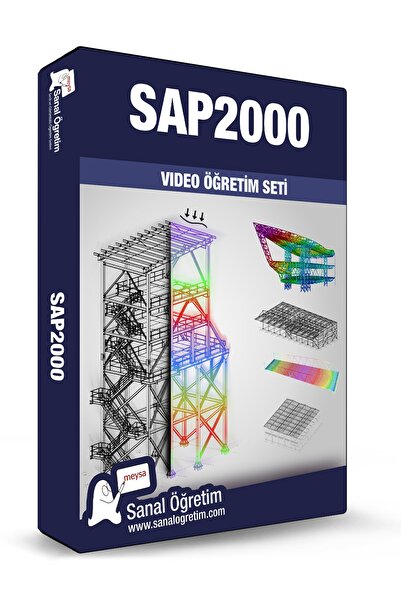 Sanal Öğretim Sap2000 Video Ders Eğitim Seti