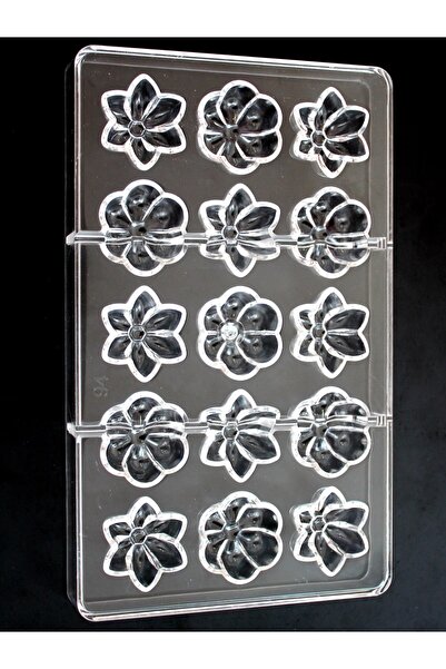 PASTRY PLANET Çiçek Polikarbon Çikolata Kalıbı