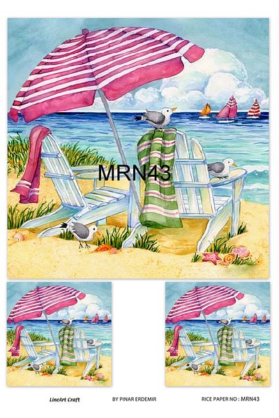 LİNEART Brass Decopage Paper La-mrn43