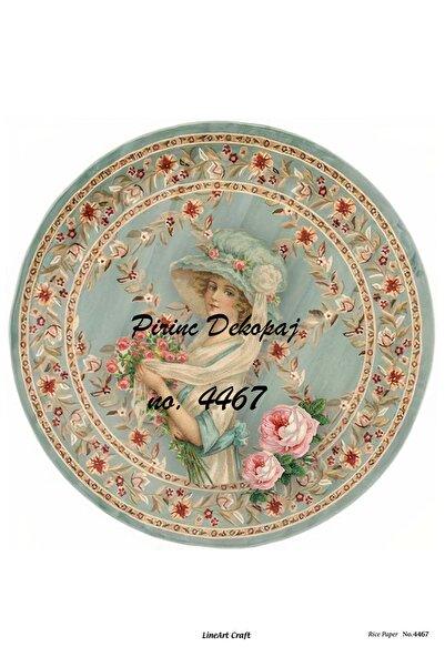 LİNEART Pirinç Dekopaj Kağıdı La-4467