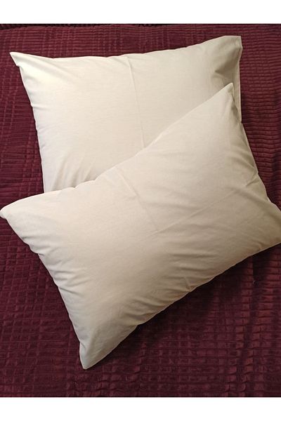 ŞENER HOME Μαξιλαροθήκη 100% βαμβακερή Ranforce 2 Pack 50x70 cm